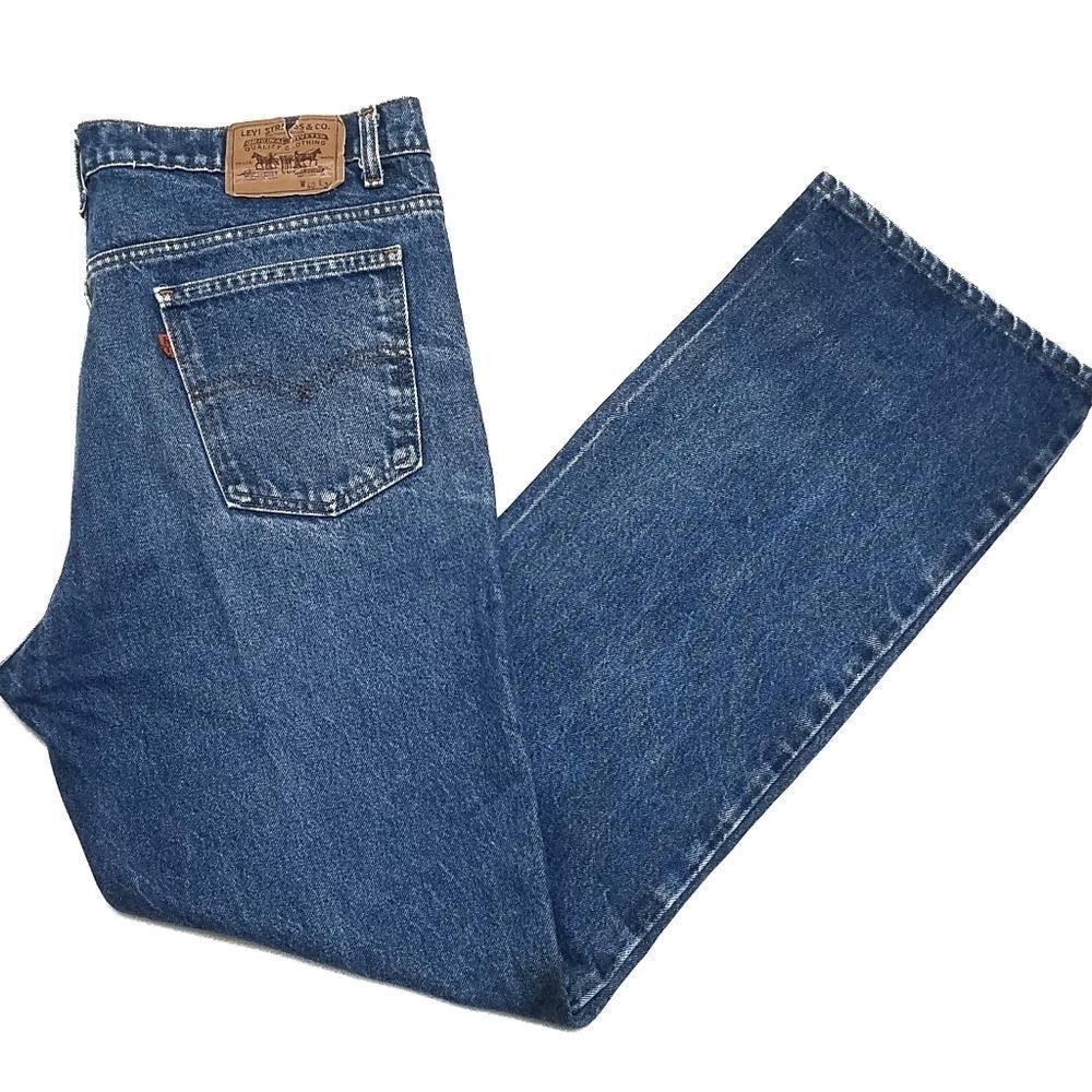 𝅺LEVI'S Orange Tab Vintage Mid Wash High Rise Jeans